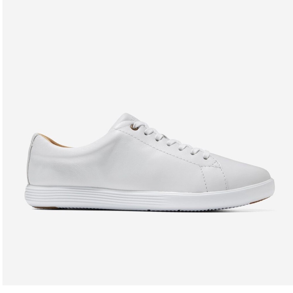 Coke Haan Grand Cross Court white leather sneakers‎ size 8